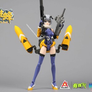 未組品 プラモデル NUKE MATRIX 雛蜂-B.E.E. 瑠璃 アニメVer. 1/10.5スケール ※説明文参照の画像4