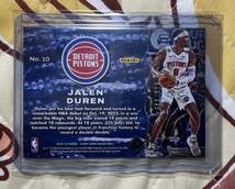 149枚限定　Panini 2022-23 Court Kings ジェイレン・デューレン Jalen Duren First Steps デトロイト・ピストンズ　nba_画像2