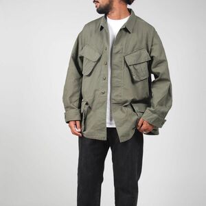 OVY Jungle Fatigue Duck Jacket (khaki) Lサイズ ミリタリージャケット カーキ