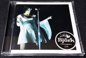 Bjork - Homogenic Live UK盤 CD One Little Indian - TPLP356CD ビョーク 2004年