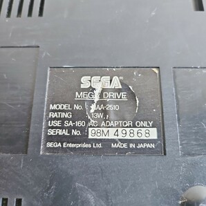 セガ メガドライブ 本体 HAA-2510 コントローラー付属  の画像3