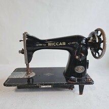 RICCAR リッカーミシン アンティークミシン レトロミシン _画像1