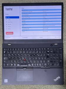 Lenovo ThinkPad L15 gen1 起動時エラー表示あり i5 10210U RAM 8GB SSD 256GB NVMe WXGA Windows 10 Pro 認証なし 