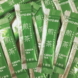 即決！送料140円 伊藤園 インスタント緑茶50本 スティック煎茶 クーポンポイント消化