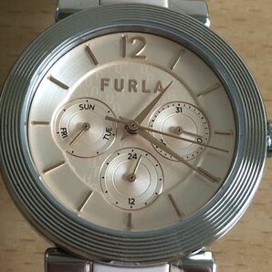 267-0130 FURLA フルラ レディース腕時計 クオーツ ピンク WW00011001L1 電池切れ 動作未確認 の画像1