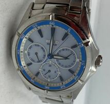 273-0042 SEIKO WIRED 腕時計 金属ベルト シルバー 稼働品_画像1