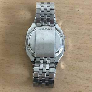 271-0688 RICOH リコー メンズ レディース 腕時計 金属ベルト デジタル 826002 電池切れ 動作未確認の画像5