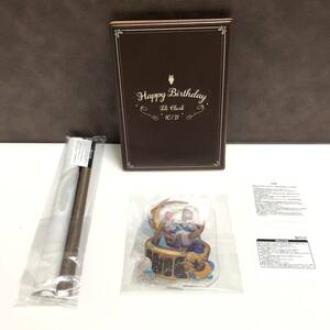 m217-0592-15 Identity V 第五人格 誕生日グッズセット 占い師 イライ・クラーク 缶バッジ アクリルスタンド タペストリー