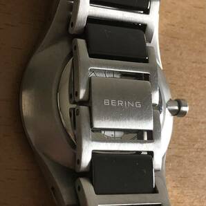 271-0868 BERING ベーリング メンズ レディース 腕時計 クオーツ 金属ベルト CERAMIC 32235-447 電池切れ 動作未確認の画像5