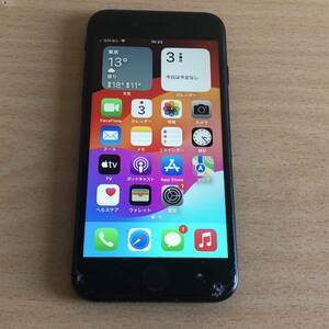 271-1253 Apple iPhone SE 第2世代　NX9R2J/A ブラック　64GB au 利用制限○
