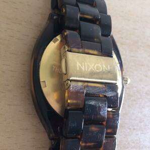 276-0066 NIXON ニクソン THE TIME TELLER ACETATE タイムテラー メンズ腕時計 クオーツ 電池切れ 動作未確認の画像5