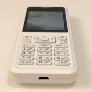 m222-0014-19 ワイモバイル Simply NP603SI ホワイト 携帯電話 SoftBank利用制限○の画像5