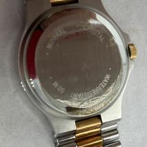 273-0835 TISSOT 腕時計 金属ベルト シルバー×ゴールド 電池切れ 動作未確認_画像3
