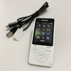 m237-1181-11 SONY ソニー WALKMAN ウォークマン Sシリーズ NW-S14 ホワイト 8GB