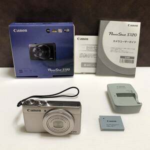 m238-0603-11 Canon キヤノン PowerShot S120 デジタルカメラ シルバー 