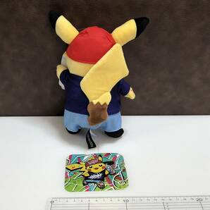 m240-0578-15 ピカチュウ グラフィティアーティスト風 ぬいぐるみ ポケモンセンターシブヤ限定 Graffiti Art の画像5