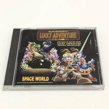  m243-0063-6 LUCKY ADVENTURE ラッキーアドベンチャー ～バーロックの逆襲～ ORIGINAL SOUNDTRACKS スペースワールド_画像2