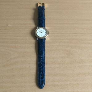 290-0838 RAYMOND WEIL メンズ レディース 腕時計 革ベルト クオーツ 青 ブルー 9198 A072467 Parsifal 電池切れ 動作未確認の画像2