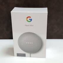 m250-0834-12 【未開封品】 Google グーグル スマートスピーカー Google Nest Mini GA00638-JP Chalk チョーク 第2世代_画像1