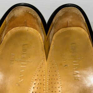 Cole Haan コール ハーン タッセルローファー レザーシューズ 革靴 71/2M 25.5cm ブラック ＊65の画像3