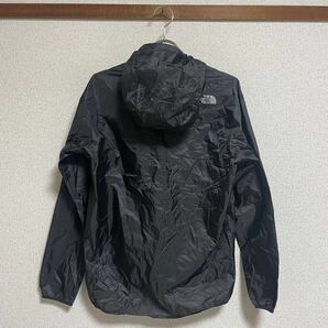 ノースフェイス THE NORTH FACE ナイロンジャケット フーディジャケット フルジップフーディ ブラック レディース サイズS ＊21の画像2