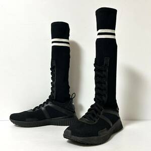 【美品】PUMA FENTY BEAUTY Trainer Hi プーマ　191229-01 ソックススニーカー 24cm ブラック ＊DG