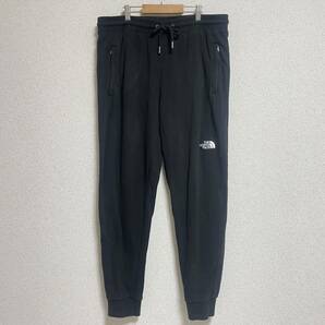 ノースフェイス THE NORTH FACE スウェットパンツ NSE LIGHT PANT ロゴ刺繍 裏毛 ブラック メンズ サイズL ＊CHの画像1