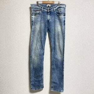 トミーヒルフィガー TOMMY HILFIGER デニムパンツ ジーンズ HILFIGER DENIM インディゴブルー メンズ サイズW30 L32 ＊CH