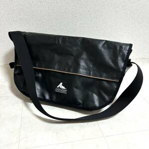 GREGORY Gregory messenger bag old Logo shoulder bag black *DI