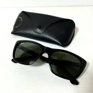 【美品/ケース付】Ray-Ban レイバン サングラス RB4154 601 3N ユニセックス　ブラック　＊4