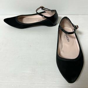 repetto レペット　フラットシューズ　スエード×エナメル　切替　パンプス　36 23cm ＊DP