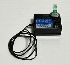 サンワ RX-231 AM27MHz レシーバー 受信機 三和