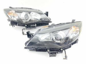 a管k231031-0206 GRF GRB インプレッサ ヘッドライト 左右 ランプ レンズ セット ICHIKOH 1809 動作済み STi WRX SUBARU (18)