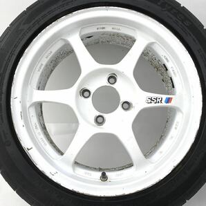 管k240445-05 スピードスター SPEED STAR SSR TYPE C ホイール 2本 15×6.5J PCD100 +35 4H ハブ約65mm (18×2)の画像2