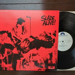 PROMO sample 見本盤 slade alive スレイド record レコード LP アナログ vinylの画像1