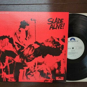 PROMO sample 見本盤 slade alive スレイド record レコード LP アナログ vinyl