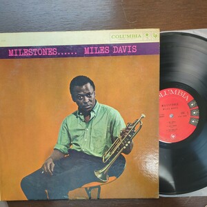 US MONO 6eye miles davis milestones analog record レコード LP アナログ vinyl