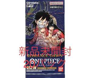 1 иен старт Bandai One-piece карты роман do-nROMANCE DAWN 20 упаковка роза упаковка продажа комплектом 