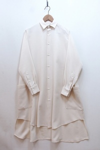 シセ Sise ロングシャツ LONG SHIRT メンズ ・0 19SS-SH-07 アイボリーホワイト kz4808212019