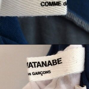 ジュンヤワタナベ JUNYA WATANABE COMME des GARCONS デザインスカート コットン100 フレア ミモレ丈 ブルー系 sy4808211636の画像7
