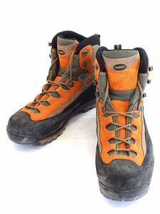 Aku Aque Trekking Boots UK91/2 Men's UK9 1/2 Orange |