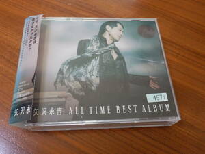 矢沢永吉 CD3枚組ベストアルバム「ALL TIME BEST ALBUM」オールタイムベストアルバム レンタル落ち 歌詞カードなし 帯あり