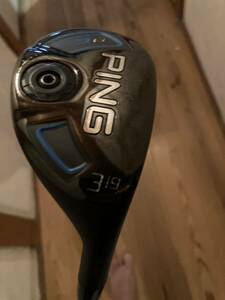 PING ピン G HYBRID ユーティリティー U3 19° ALT J 50 flex:S R ヘッドカバー付き　美品