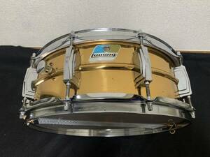  бесплатная доставка Vintage Ludwig 80s B/O 14×5 L-550 BRONZE Supra phonic No550 LM-550la Dick bronze Supra fonik snare 