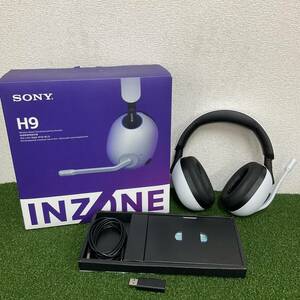 SONY ソニー INZONE H9 ワイヤレスノイズ キャンセリング Gaming Head set ゲーミング ヘッドセット ホワイト 動作確認済み