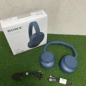  выставленный товар SONY Sony WH-CH720N шум отмена кольцо беспроводные наушники голубой рабочее состояние подтверждено 