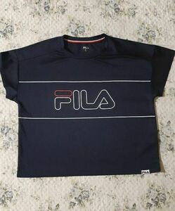 FILAフィラ　ネイビー半袖TシャツLサイズ