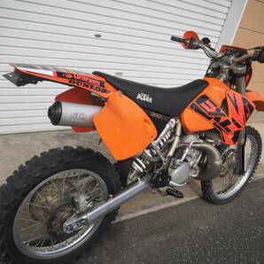 1円売り切り！個人出品☆訳あり KTM2003 EXC200公道走行可の画像5