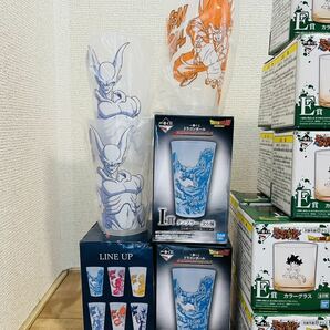 7-4◎ ドラゴンボール 一番くじ おまとめ ☆中古品☆ 未開封品あり コップ マグ タンブラー グラス 色紙 悟空 ベジータ 一番くじ グッズ の画像3