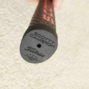 即決あり！ SCOTTY CAMERON スコッティ キャメロン パターグリップ  マタドール MID ブラックｘレッド  黒赤の画像4